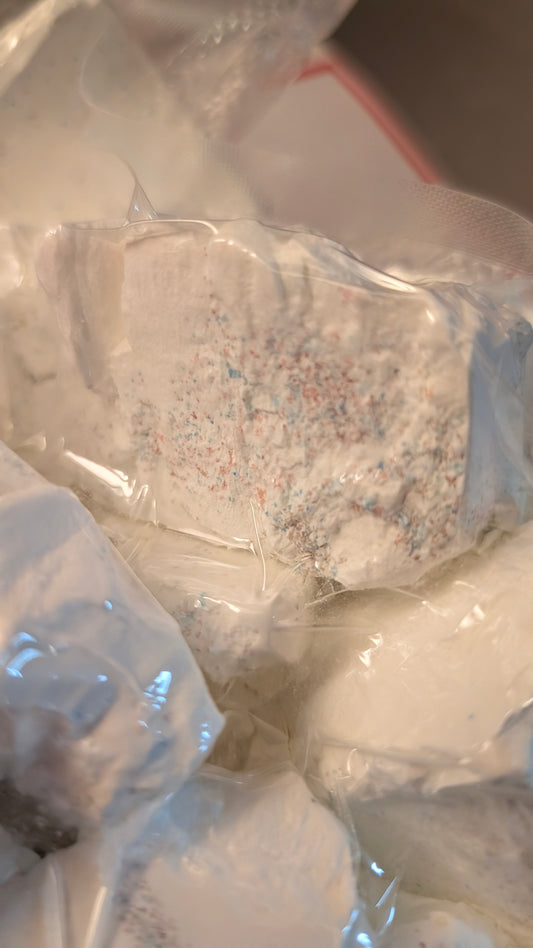 TWO POUND BRICK CHUNKS Pure/Flavored Machine Pressed Brick Chunks