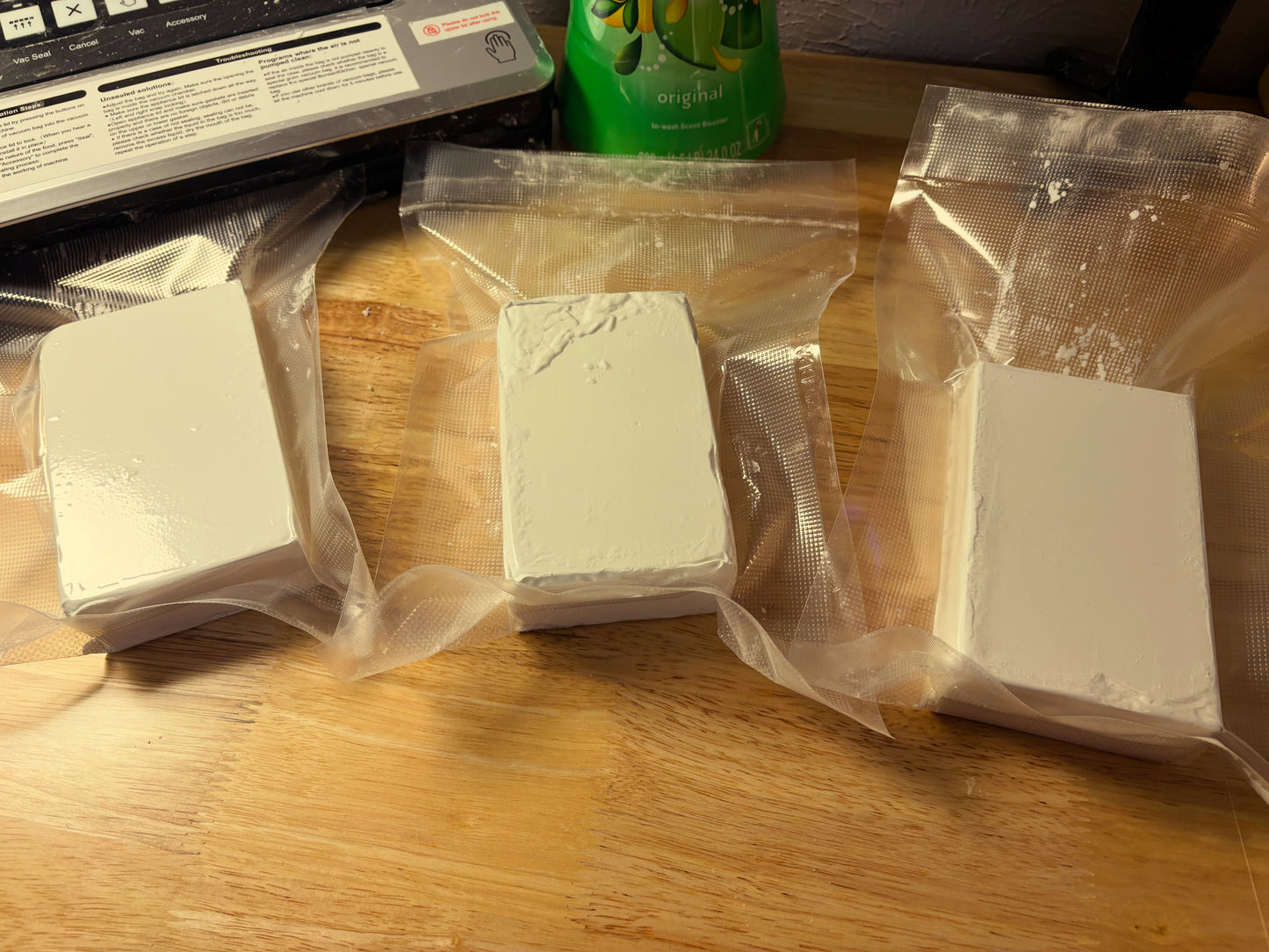 Pure/Flavored Machine Pressed Brick Chunks