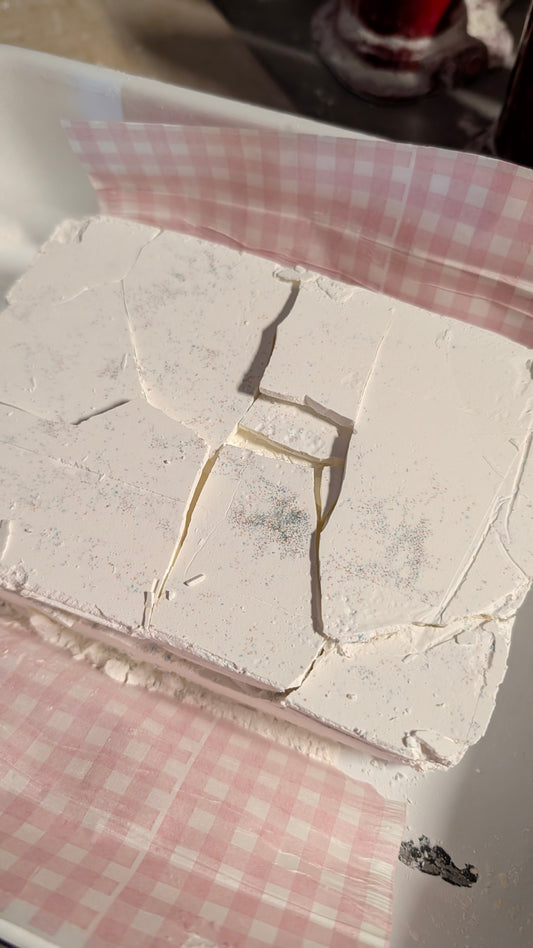 TWO POUND BRICK CHUNKS Pure/Flavored Machine Pressed Brick Chunks